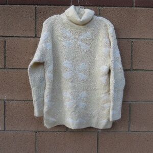 DKNY Warm Chunky Knit Sweater Petite M